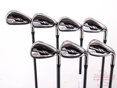 Callaway XR Iron Set 5-PW GW Project X SD Graphite Regular Right Handed 37.5in