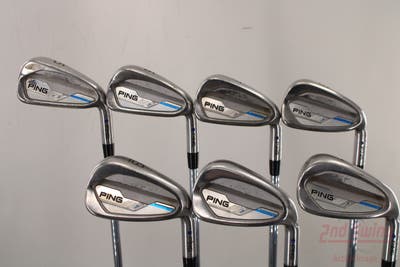 Ping 2015 i Iron Set 5-PW GW Nippon 950GH Steel Stiff Right Handed Blue Dot 37.75in