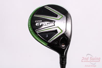 Callaway GBB Epic Fairway Wood 3 Wood 3W 15° Project X HZRDUS T800 Green 65 Graphite Regular Right Handed 44.25in