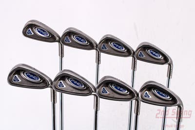 Ping G5 Iron Set 3-PW Stock Steel Shaft Steel Stiff Right Handed Black Dot 38.0in