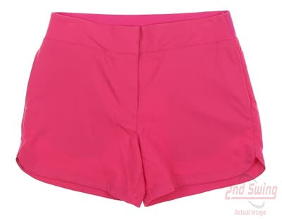 New Womens Puma Golf Shorts Small S Orchid Pink MSRP $65