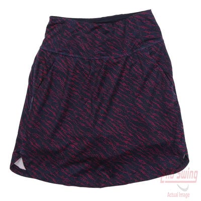 New Womens Puma High Rise Whitewater Skort Small S Navy Blazer/Orchid Shadow MSRP $80