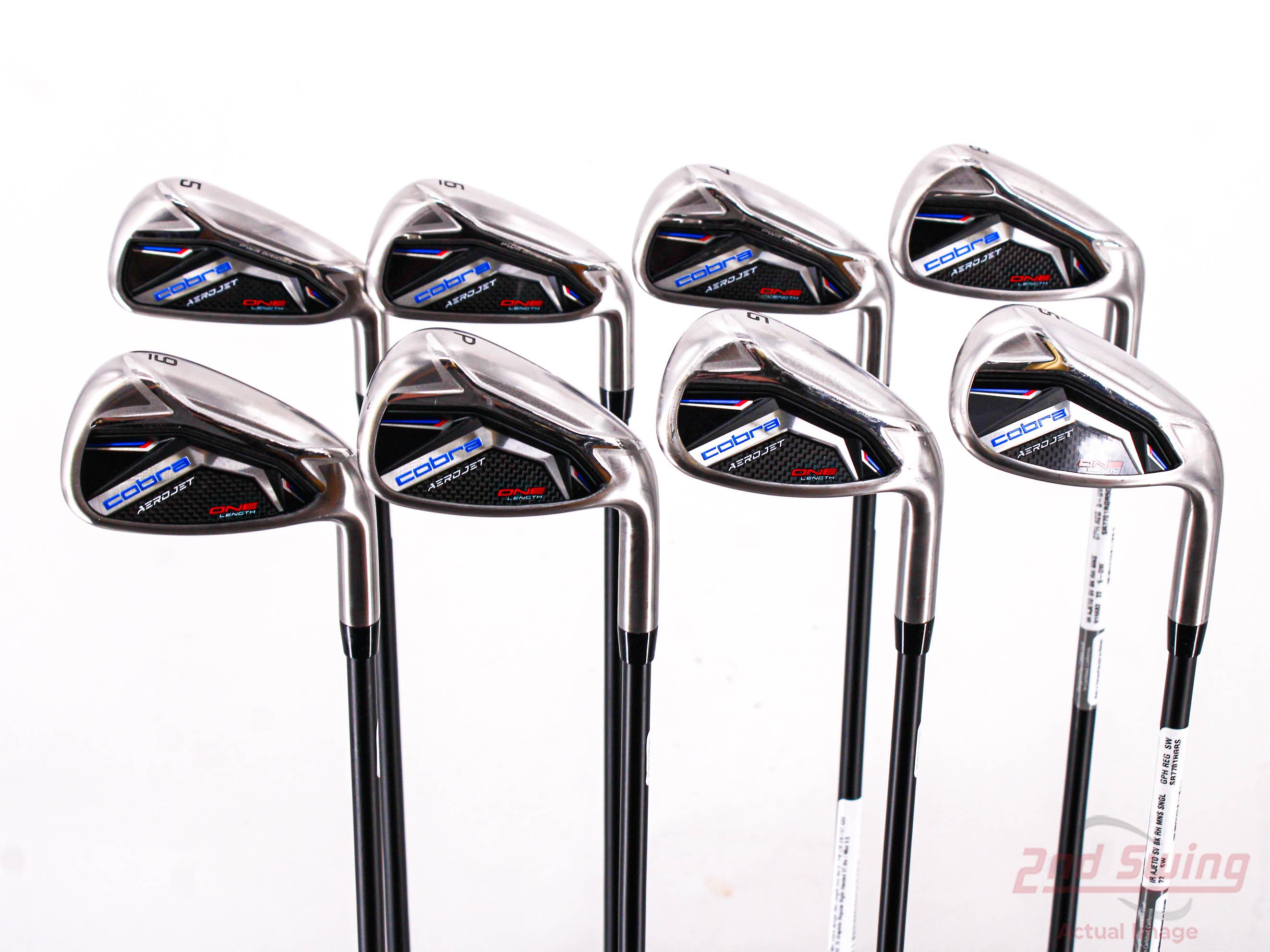 Cobra Aerojet One Length Iron Set (D22329299204) 2nd Swing Golf