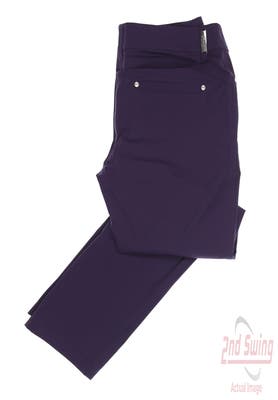 New Womens Daily Sports Pants 2 x Purple MSRP $145