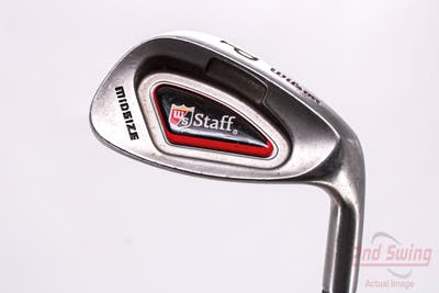 Wilson Staff Staff Midsize Single Iron Pitching Wedge PW Steel Wedge Flex Right Handed 35.0in