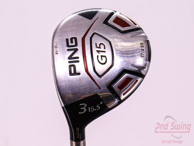 Ping G15 Fairway Wood 3 Wood 3W 15.5° Ping TFC 149F Graphite Regular Left Handed 43.0in