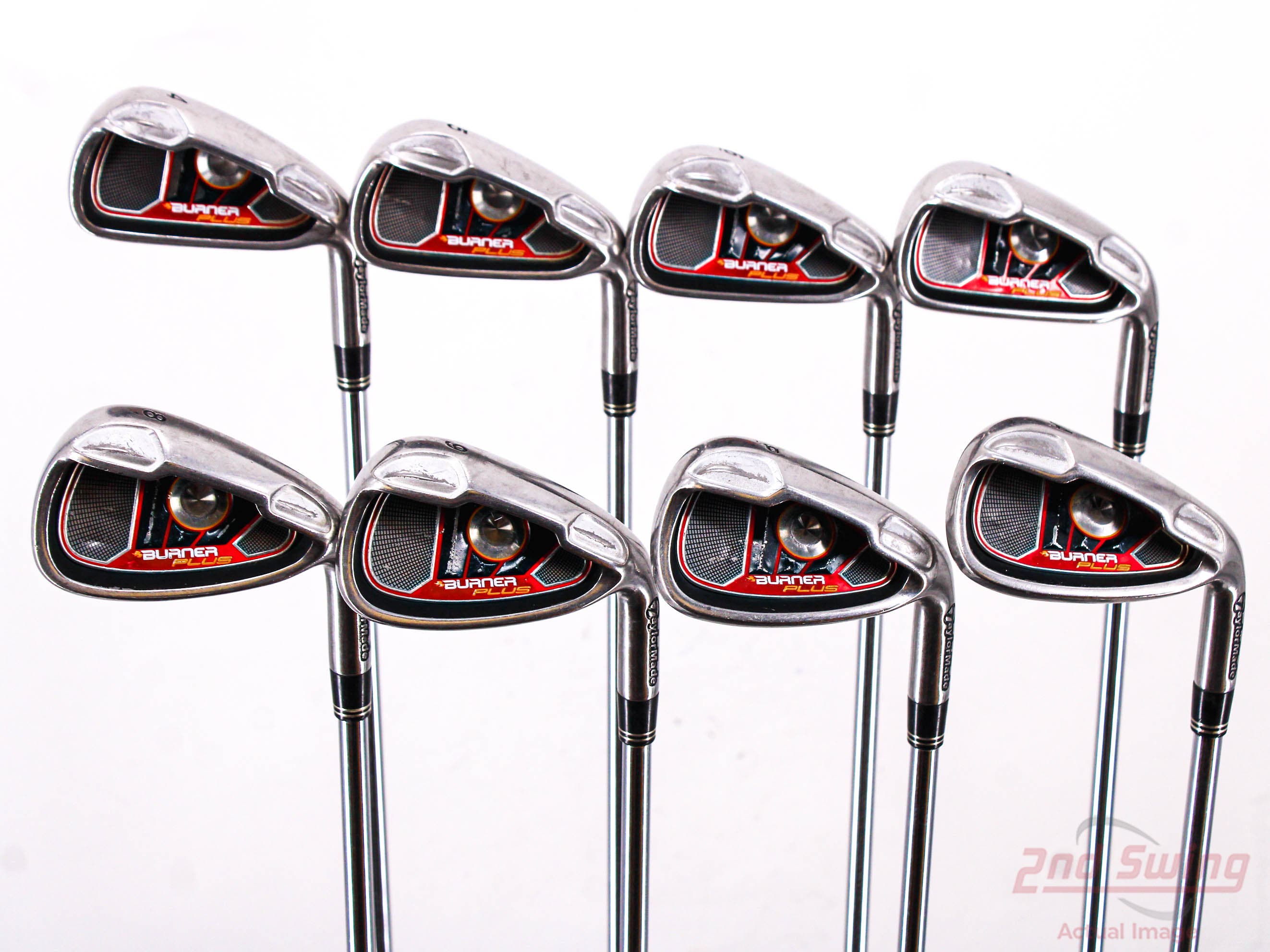 TaylorMade Burner Plus Iron Set (D22329436030) 2nd Swing Golf