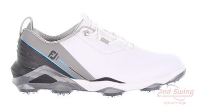 New Mens Golf Shoe Footjoy 2022 Tour Alpha Medium 9 White/Grey MSRP $220 55506