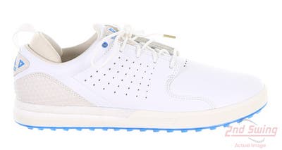 New Mens Golf Shoe Adidas Flopshot Spikeless Medium 9 White MSRP $150 GV9668
