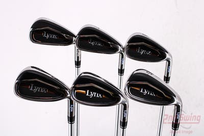 Mint Lynx Crystal Iron Set 6-PW SW Lynx LK Series Shaft Graphite Ladies Right Handed 36.25in
