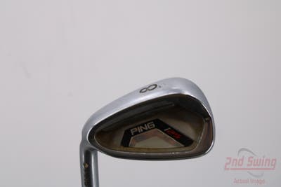 Ping I25 Single Iron 8 Iron Ping CFS Steel Stiff Left Handed White Dot 36.5in