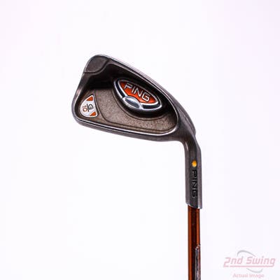 Ping G10 Single Iron 4 Iron Ping TFC 129I Graphite Regular Right Handed Yellow Dot 38.25in