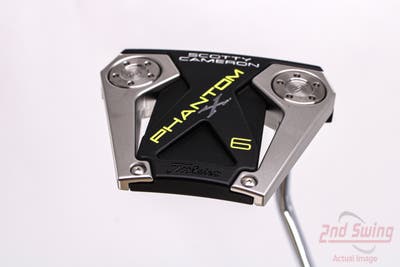Mint Titleist Scotty Cameron Phantom X 6 Putter Steel Right Handed 34.0in