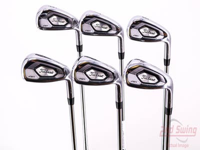 Titleist 718 AP3 Iron Set 6-PW AW True Temper AMT Red S300 Steel Stiff Right Handed 37.5in