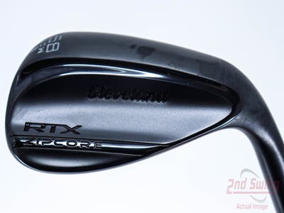Mint Cleveland RTX ZipCore Black Satin Wedge Lob LW 58° 6 Deg Bounce Dynamic Gold Spinner TI Steel Wedge Flex Right Handed 35.0in