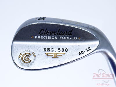 Cleveland 2012 588 Chrome Wedge Lob LW 60° 12 Deg Bounce True Temper Tour Concept Steel Wedge Flex Right Handed 35.0in