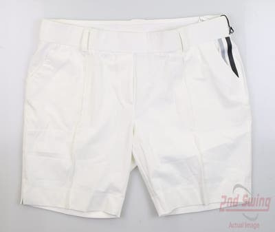 New Womens Belyn Key Shorts Large L White MSRP $122