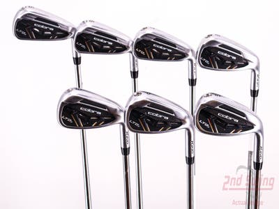 Cobra LTDx Iron Set 5-PW AW FST KBS Tour 90 Steel Stiff Right Handed 38.5in