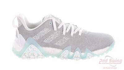 New Womens Golf Shoe Adidas Codechaos 22 Medium 6 Gray MSRP $120 GX2614