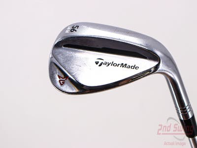TaylorMade Milled Grind 2 Chrome Wedge Sand SW 56° 8 Deg Bounce FST KBS Tour C-Taper 130 Steel X-Stiff Right Handed 36.0in