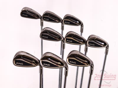 Ping G25 Iron Set 4-PW GW SW Ping CFS Steel Stiff Right Handed White Dot 38.25in