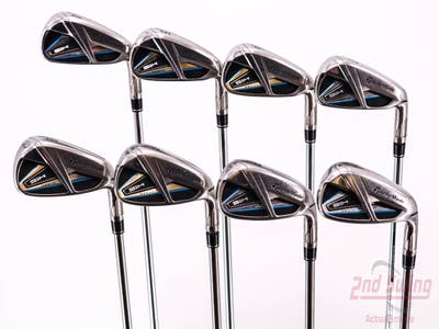 TaylorMade SIM MAX Iron Set 4-PW AW FST KBS MAX 85 Steel Regular Right Handed 38.5in