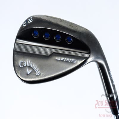 Callaway Jaws MD5 Tour Grey Wedge Lob LW 58° 12 Deg Bounce X Grind FST KBS Tour-V Wedge Steel Wedge Flex Right Handed 34.75in