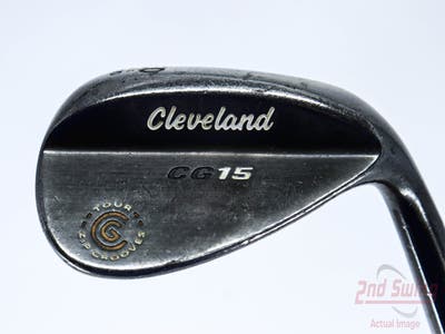 Cleveland CG15 Black Pearl Wedge Gap GW 50° 10 Deg Bounce Cleveland Traction Wedge Steel Wedge Flex Right Handed 35.75in