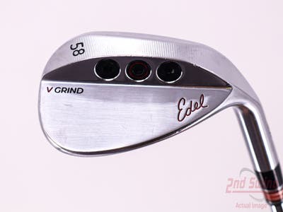 Edel SMS Wedge Lob LW 58° V Grind Dynamic Gold Tour Issue S400 Steel Stiff Right Handed 35.5in