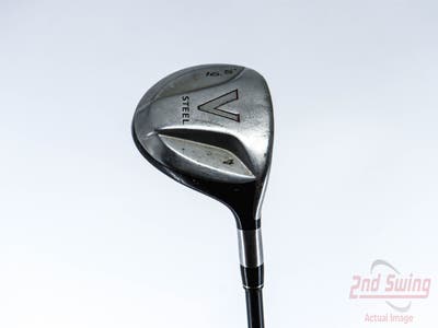 TaylorMade V Steel Fairway Wood 4 Wood 4W 16.5° Stock Graphite Shaft Graphite Stiff Right Handed 42.5in