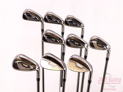 TaylorMade M3 Iron Set 4-PW AW SW UST Mamiya Recoil 460 F2 Graphite Senior Right Handed 38.5in