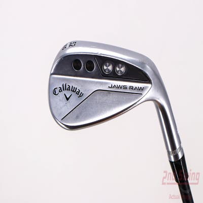 Callaway Jaws Raw Chrome Wedge Gap GW 52° 10 Deg Bounce S Grind Project X Catalyst 80 Graphite Stiff Right Handed 35.5in