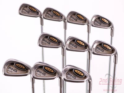 Ping i3 Oversize Iron Set 3-PW AW LW Ping JZ Steel Regular Right Handed Blue Dot 38.0in