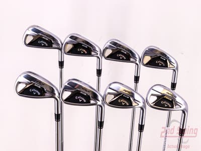 Callaway Apex DCB 21 Iron Set 4-PW AW True Temper Dynamic Gold S300 Steel Stiff Right Handed 38.5in