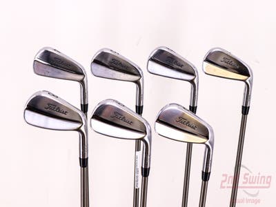 Titleist 620 MB Iron Set 4-PW Aerotech SteelFiber i95 Graphite Stiff Right Handed 38.0in
