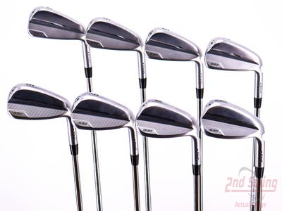 Ping i530 Iron Set 4-PW GW Dynamic Gold Mid 100 Steel Stiff Right Handed Black Dot 38.5in
