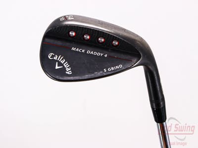Callaway Mack Daddy 4 Black Wedge Sand SW 54° 10 Deg Bounce S Grind Dynamic Gold Tour Issue S200 Steel Wedge Flex Right Handed 35.0in