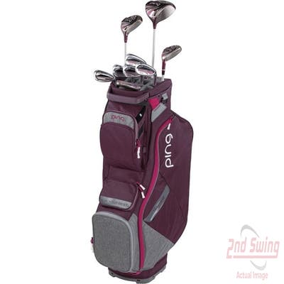 Ping G LE 2 Complete Golf Club Set Graphite Ladies Right Handed with Traverse Cart Bag