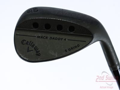 Callaway Mack Daddy 4 Tactical Wedge Lob LW 60° 10 Deg Bounce S Grind Dynamic Gold Tour Issue 115 Steel Stiff Right Handed 35.0in