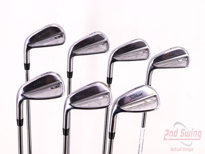 Titleist 2023 T150 Iron Set 4-PW Project X LZ Steel Stiff Left Handed 38.0in