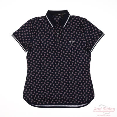 New W/ Logo Womens Ralph Lauren RLX Polo X-Small XS Multi MSRP $100