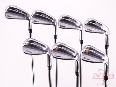 Titleist 2021 T100 Iron Set 4-PW Nippon NS Pro Modus 3 Tour 105 Steel Stiff Right Handed 38.25in