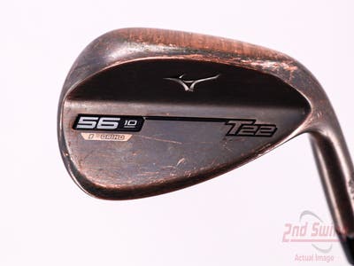Mizuno T22 Denim Copper Wedge Sand SW 56° 10 Deg Bounce D Grind Dynamic Gold Tour Issue S400 Steel Stiff Right Handed 35.5in