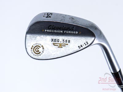 Cleveland 2012 588 Chrome Wedge Sand SW 54° 12 Deg Bounce True Temper Tour Concept Steel Wedge Flex Right Handed 35.5in