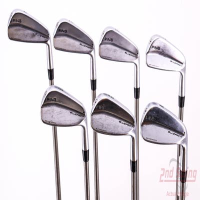 Ping Blueprint Iron Set 4-PW Aerotech Steelfiber i125cw Graphite X-Stiff Right Handed Black Dot 37.75in