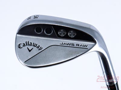 Callaway Jaws Raw Chrome Wedge Sand SW 54° 10 Deg Bounce S Grind FST KBS Tour-V Steel Stiff Right Handed 35.0in
