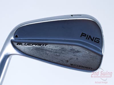 Ping Blueprint Single Iron 7 Iron True Temper Dynamic Gold 120 Steel Stiff Left Handed Black Dot 37.0in