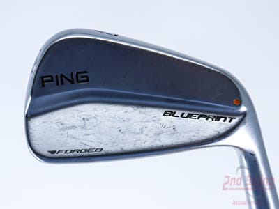 Ping Blueprint Single Iron 7 Iron True Temper Dynamic Gold 120 Steel Stiff Right Handed Orange Dot 37.0in