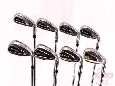 TaylorMade Stealth HD Iron Set 5-PW AW SW True Temper Dynamic Gold 95 Steel Regular Right Handed 38.25in