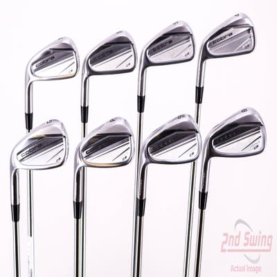 Mint Cobra 2023 KING Forged CB Iron Set 4-PW AW Nippon NS Pro Modus 3 Tour 120 Steel Stiff Left Handed 38.25in